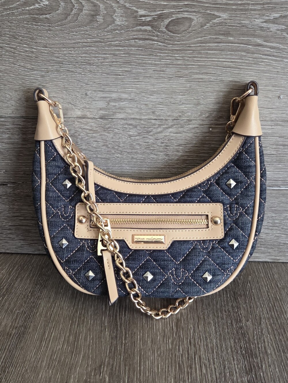 True Religion Denim Crossbody Bag